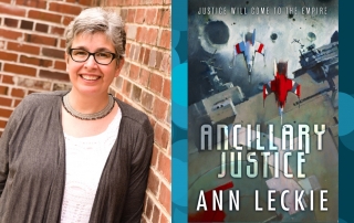 Ann Leckie's debut science fiction novel “Ancillary Justice” was awarded the coveted Arthur C Clarke award! No small feat when you consider her book trumped works from experienced authors Phillip Mann and Christopher Priest.