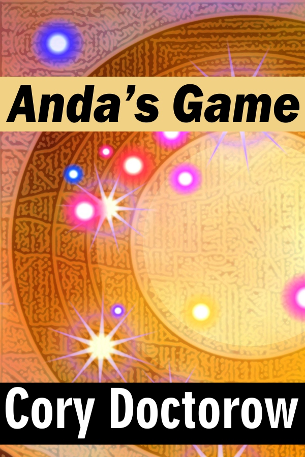 Book Cover - Andas Game by Cory Doctorow