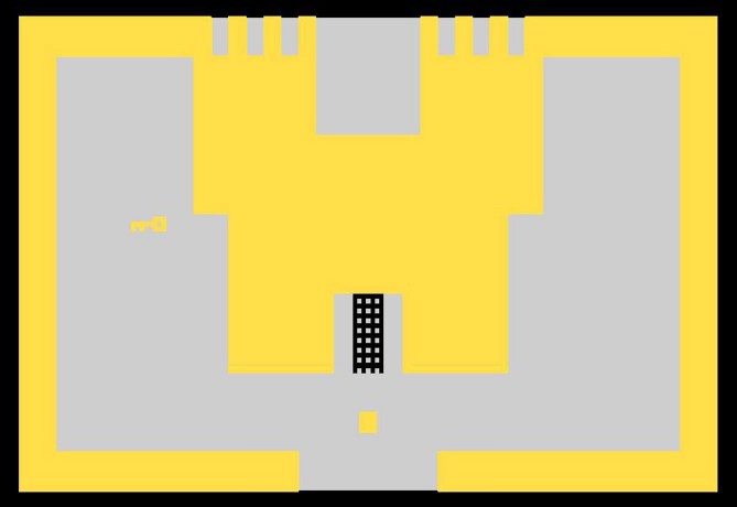 Screen image of Atari 2600 Adventure game