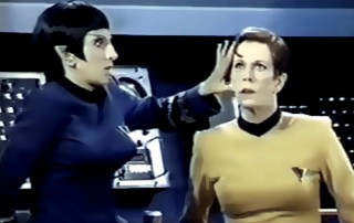 Screenshot of Star Trek Parody by Carol Burnett