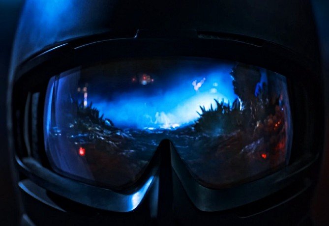 Screenshot from Federico Heller's VR themed short Uncanny Valley