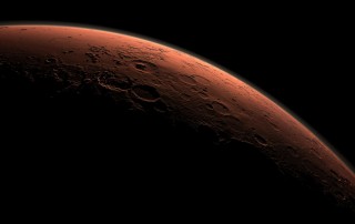 Hugo Award Nominees 2018 - 1943 - NASA - Mars - Daybreak at Gale Crater.