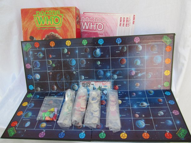 Doctor Who The Game of Time and Space 1980 Board Game